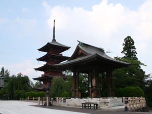 最勝院五重塔(The Five-Storied Pagoda at Saishoin)